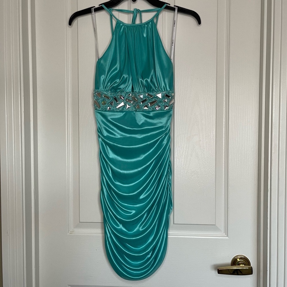 B. Darlin Turquoise Dress